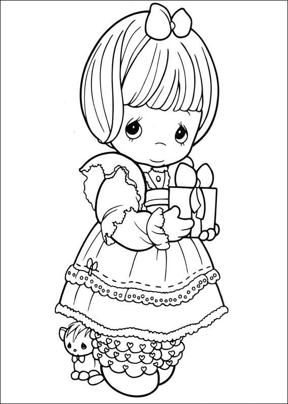 Kids-n-fun.com | Coloring page Precious moments Precious moments